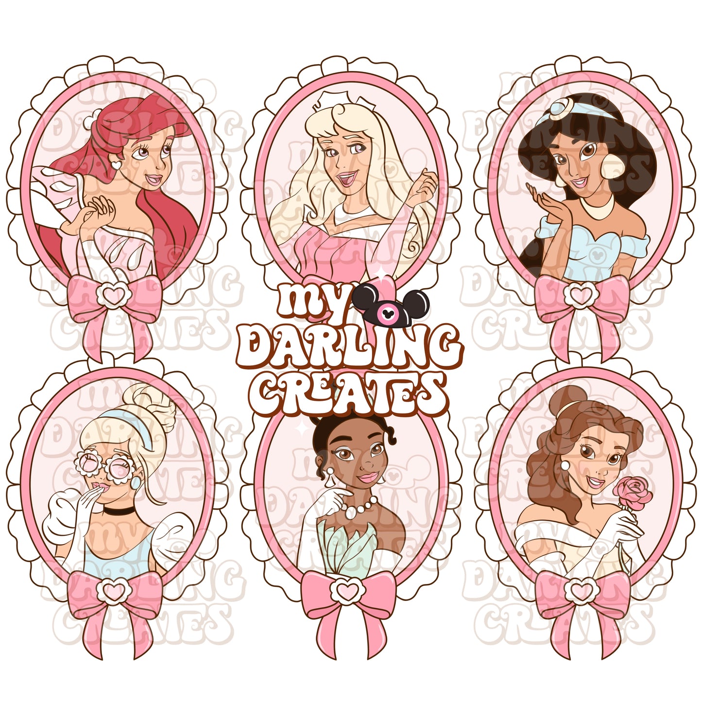 Princess Frame PNG