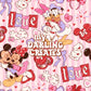 Love Day Mouse Friends Stripes - Seamless File