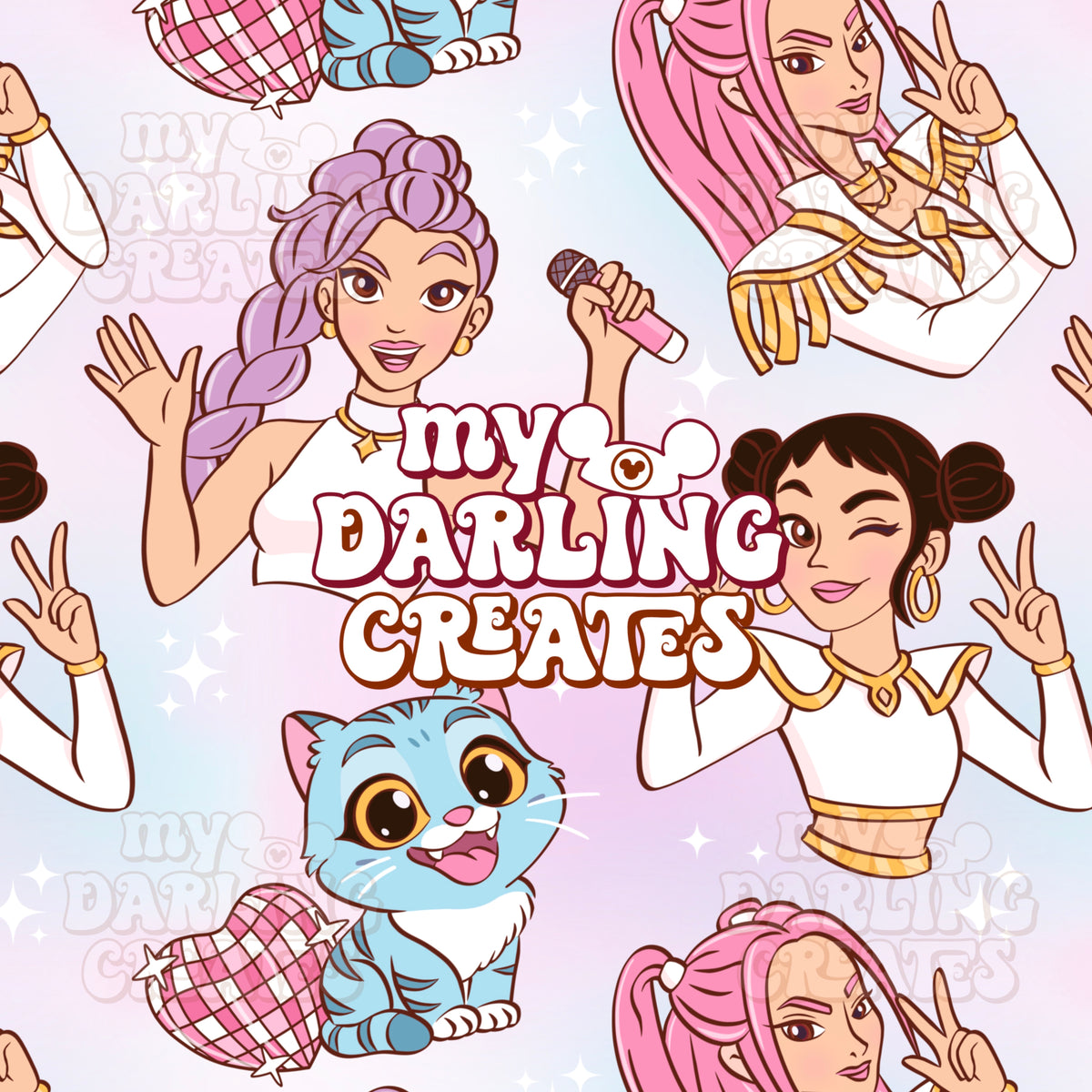 Whimsy Pop Girl Pop Whimsy - Seamless File – My Darling Creates