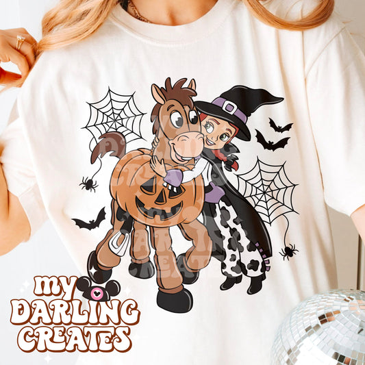 Spooky Cowgirl PNG