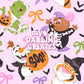 Spooky Coquette Sidekicks Pink - Seamless File