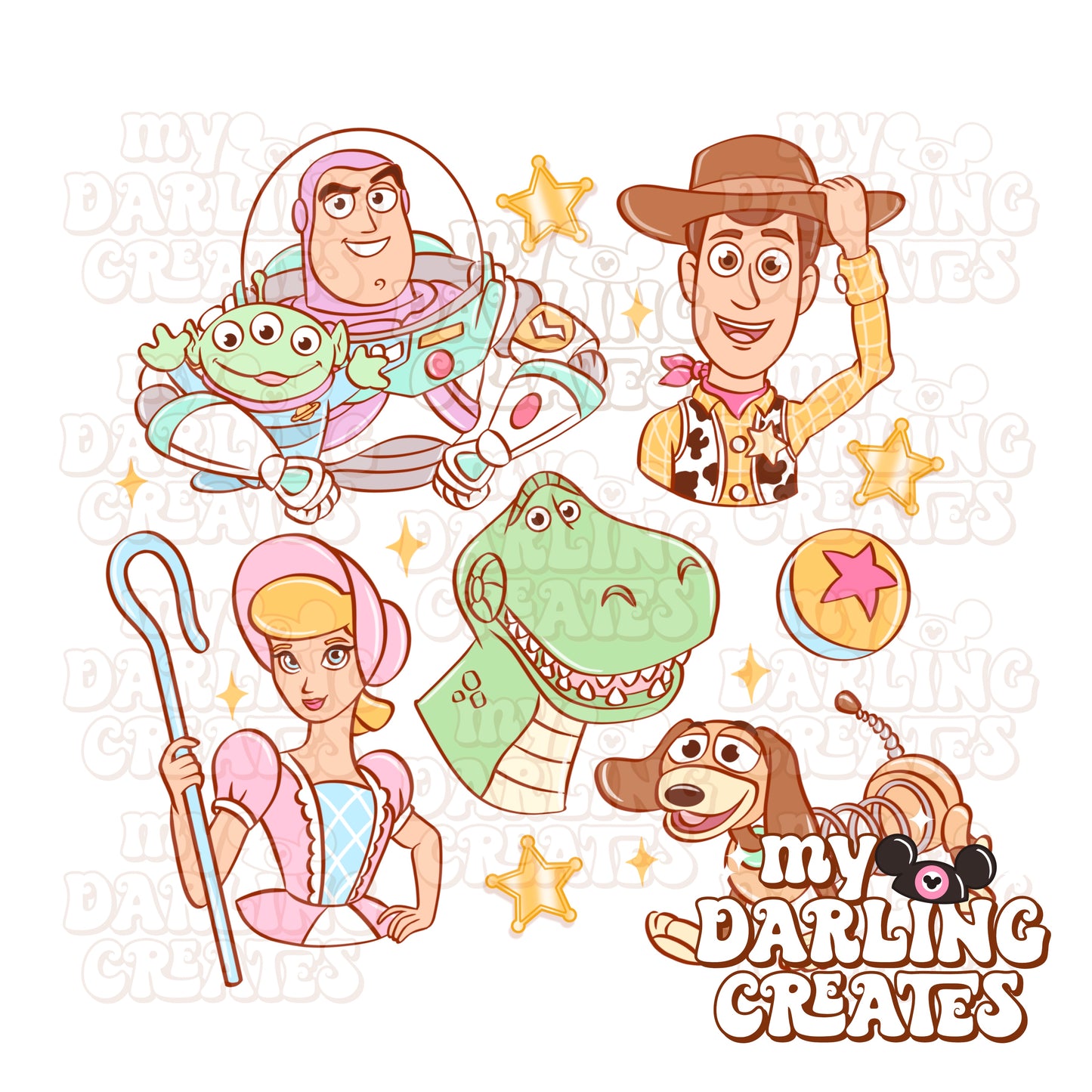 OG Toy Stories PNG