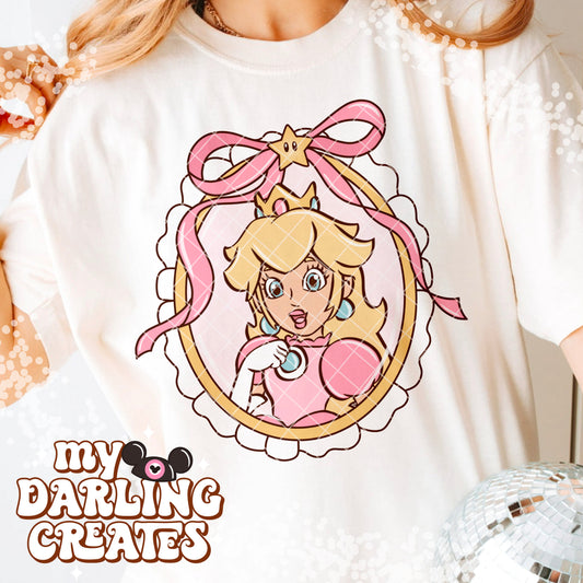 Peach Frame PNG
