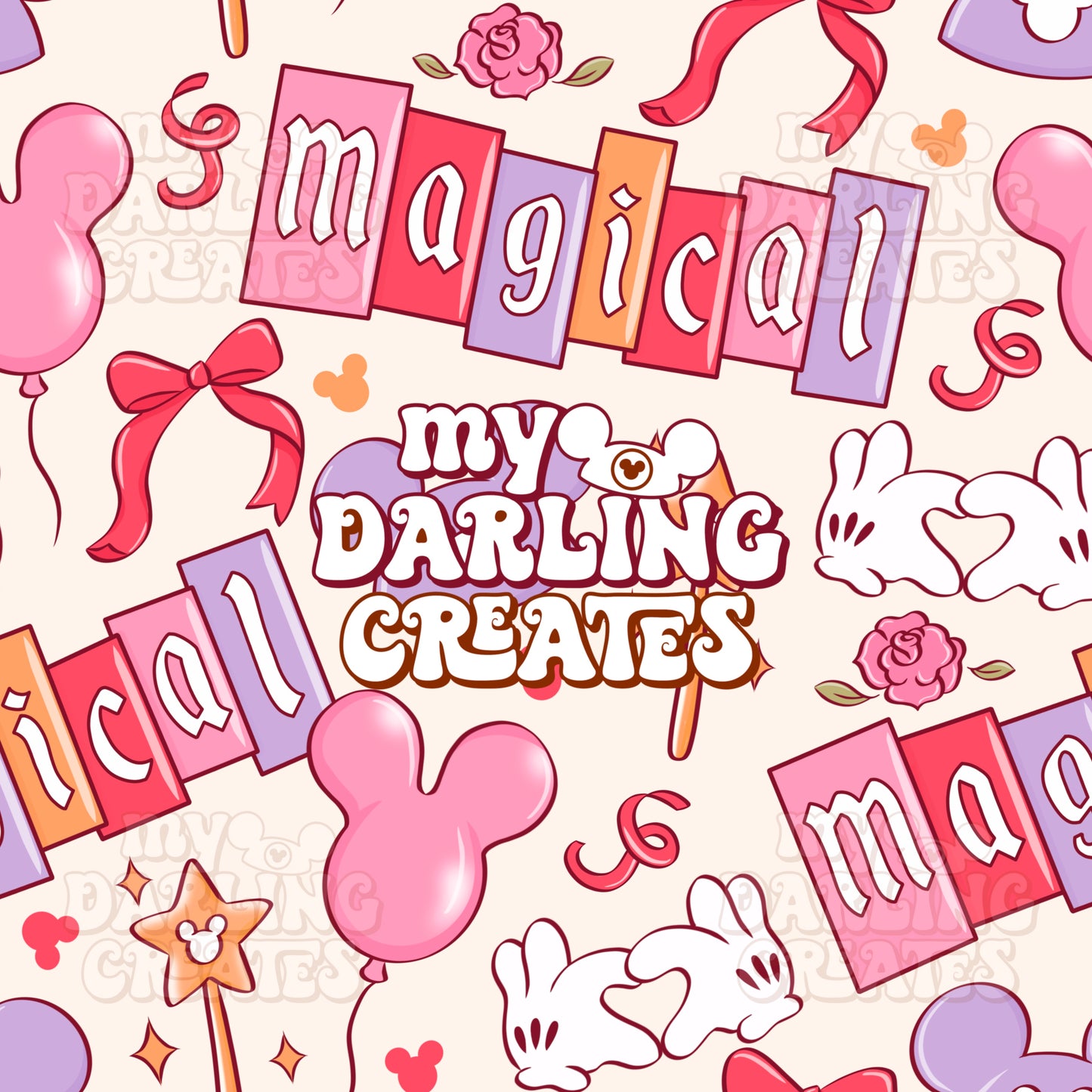 Park Magic Sweetheart - Seamless File