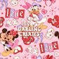 Love Day Mouse Friends Pink - Seamless File