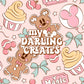 Magical Gingerbread Pink - Seamless File