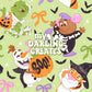 Spooky Coquette Sidekicks Green - Seamless File