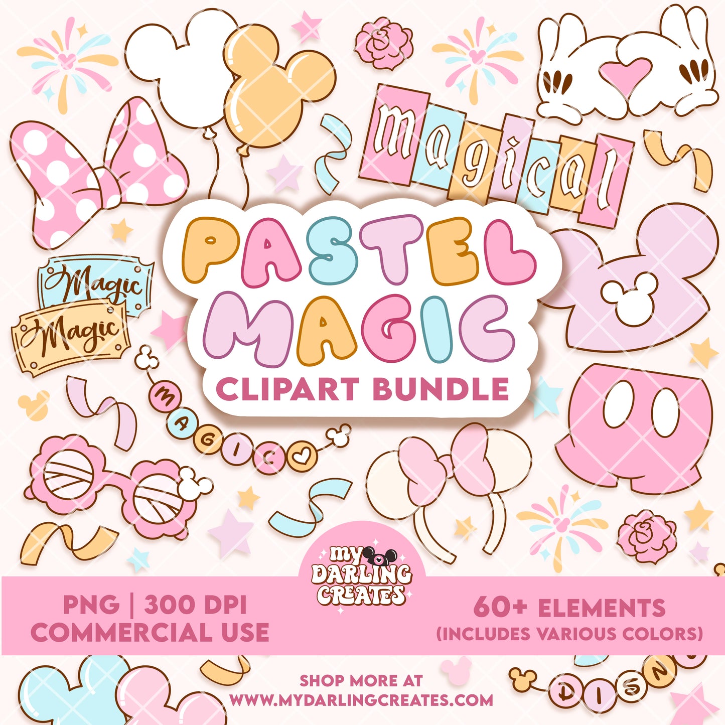 Pastel Magic - Clipart Bundle