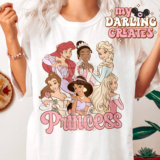 Classic Princess with Text PNG