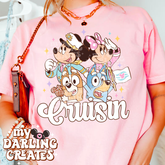 Cruisin Pals Pastel White PNG