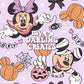 Spooky Cute Mouse Purple - Seamless File