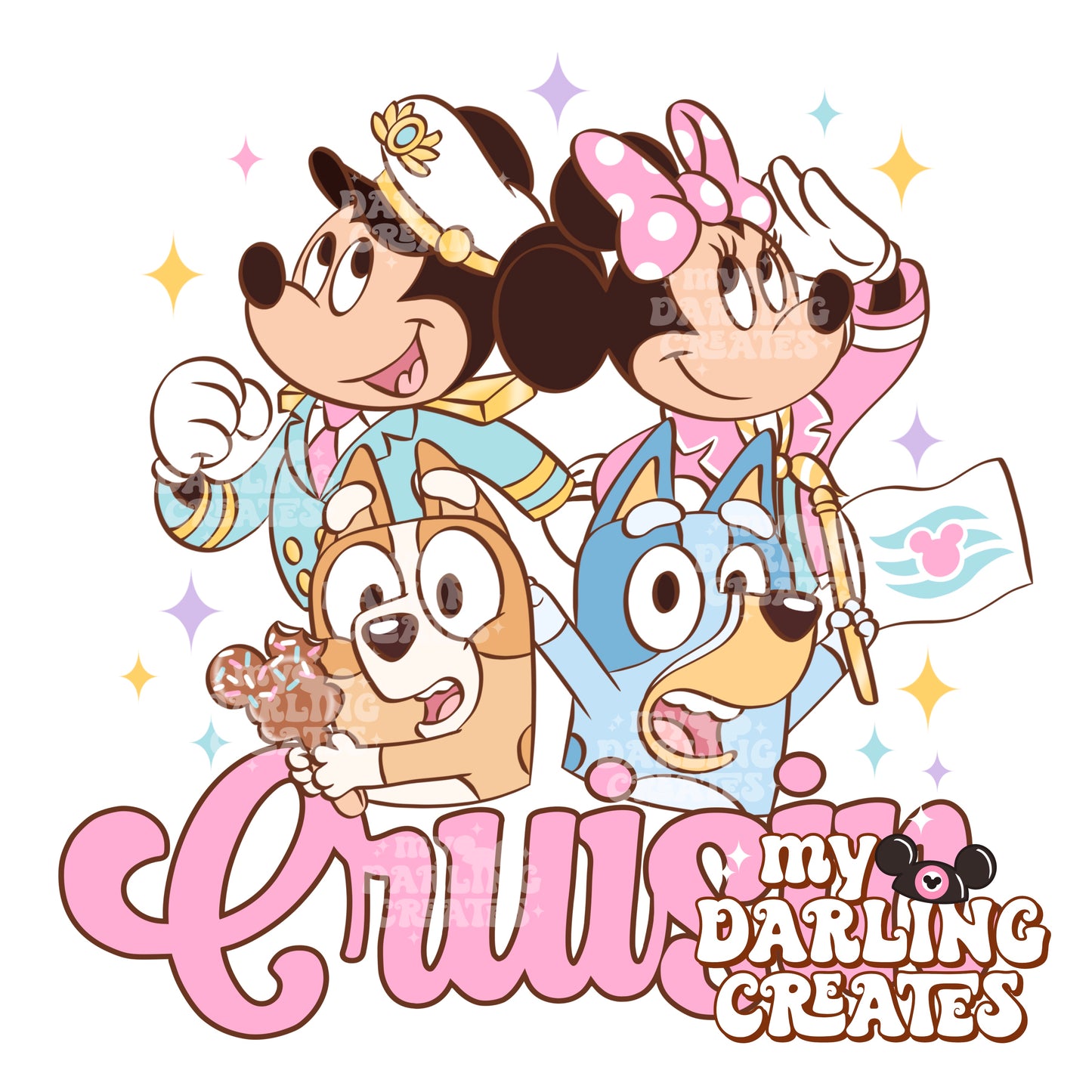 Cruisin Pals Pastel Pink PNG