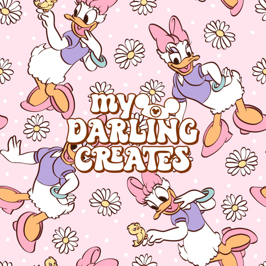 Daisy Pink - Seamless File