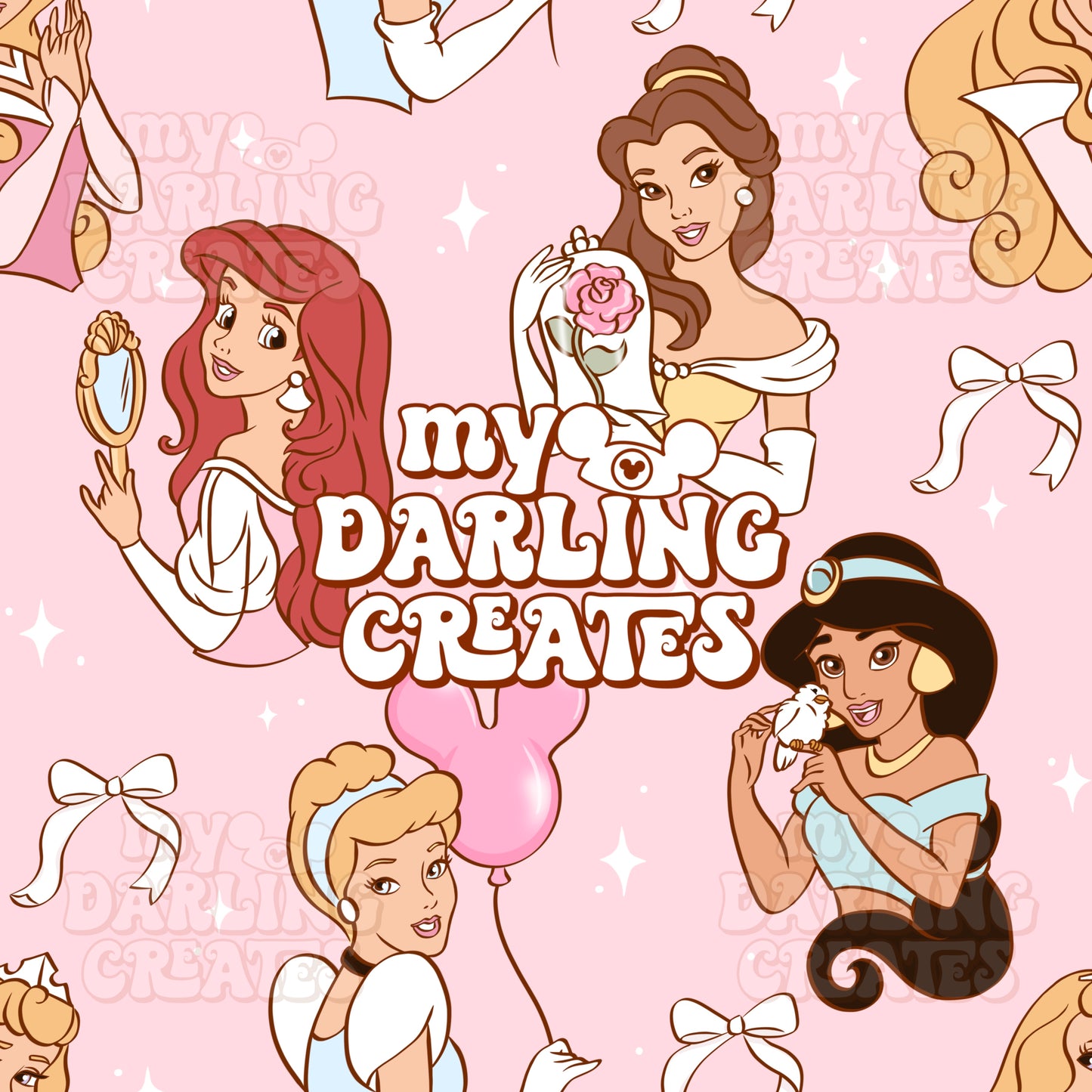 Everyday Princess Pink - Seamless File