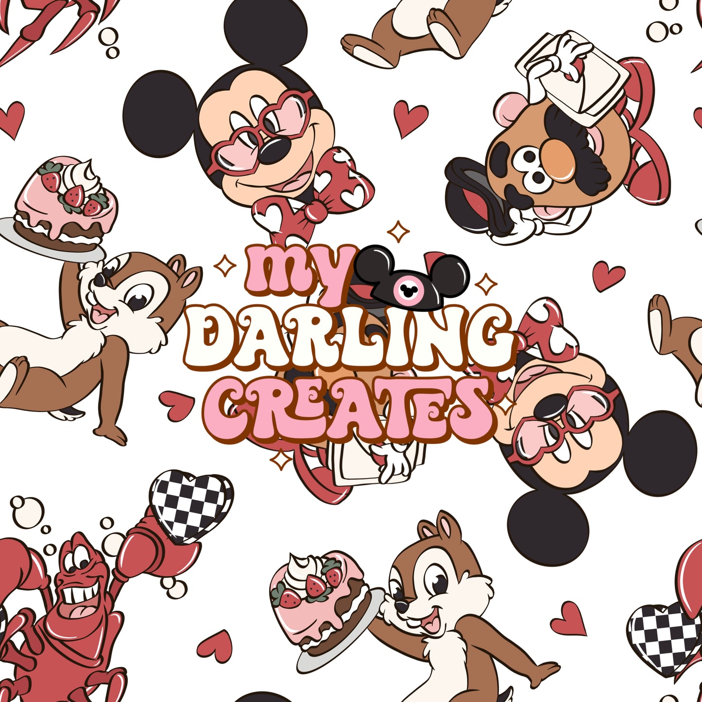 Magical Valentines - Seamless File