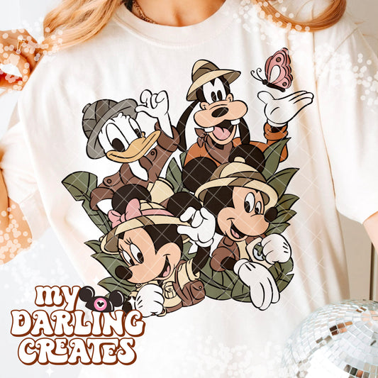 Kingdom Mouse Gang PNG