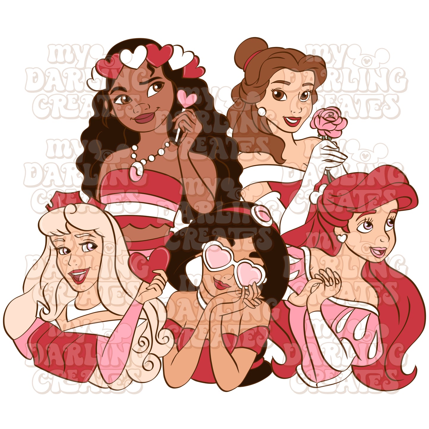 Love Princesses PNG