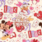Love Day Mouse Friends Cream - Seamless File