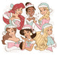 Winter Pastel Princess PNG