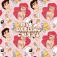 Mermaid and Friends Pink - Seamless File