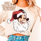 Classic Santa Mouse PNG