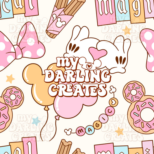 Pastel Park Day Cream - Seamless File