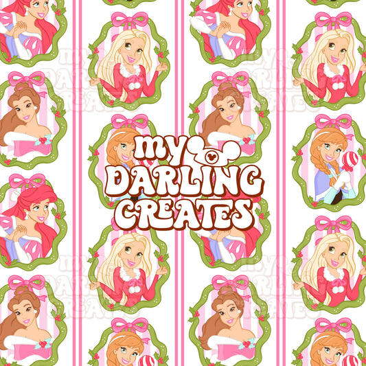 Jolly Princesses - Seamless File