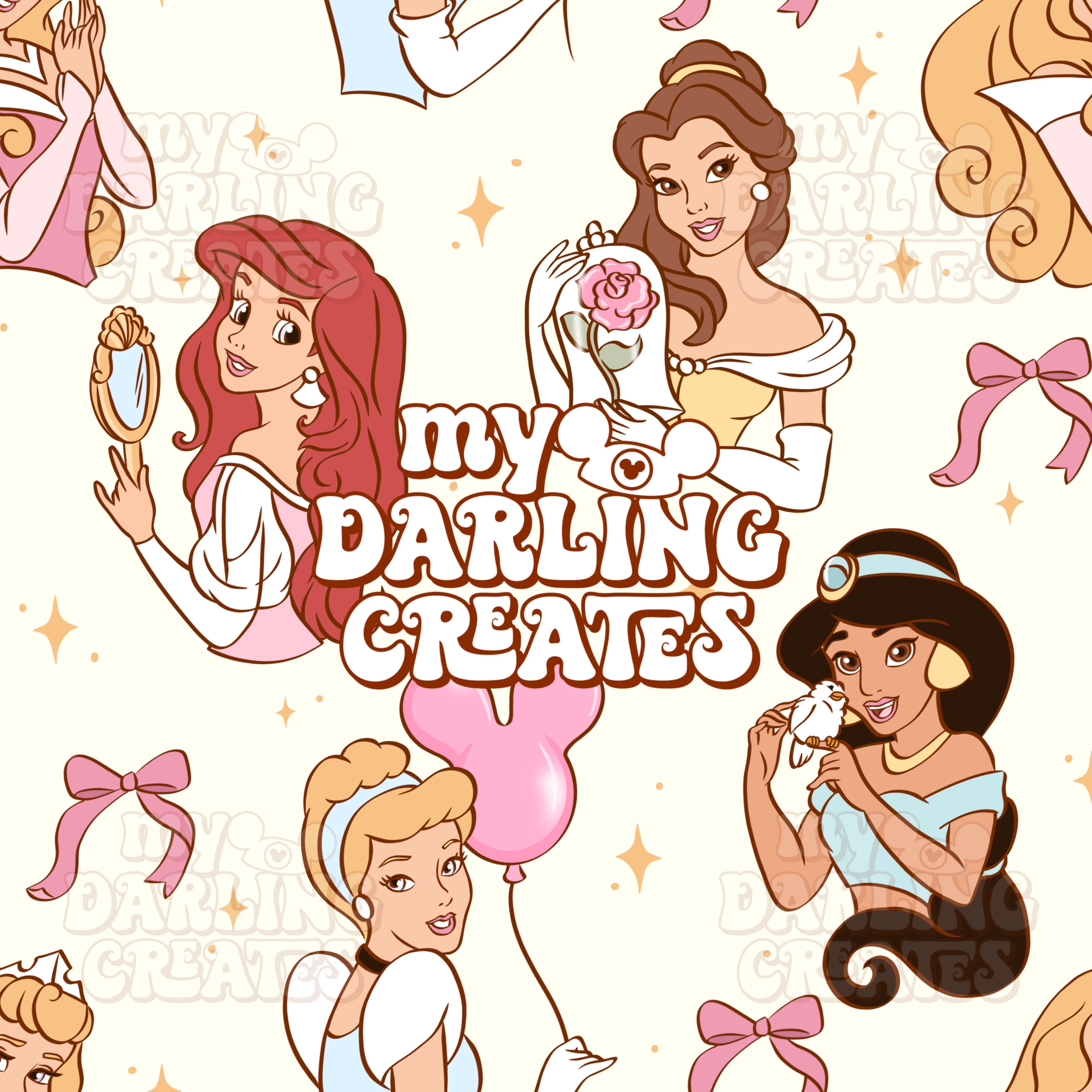 Everyday Princess - Seamless File – My Darling Creates