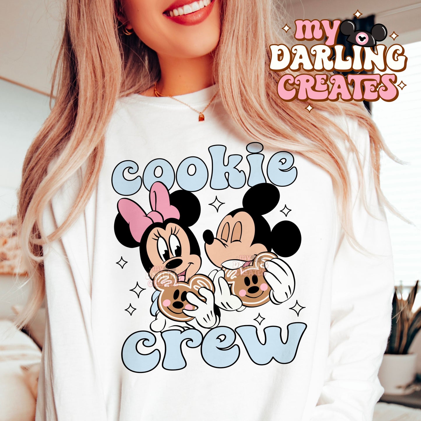 Cookie Crew with Text (3 Colors) PNG