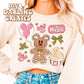 Magical Gingerbread Pink and Green PNG