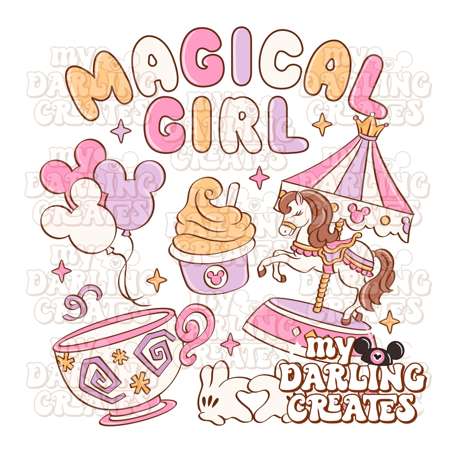 Magical Girl PNG