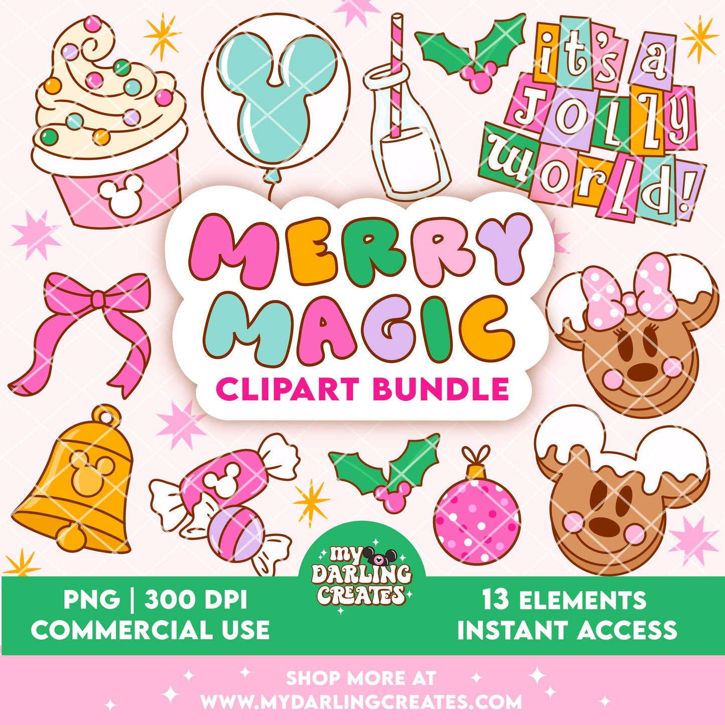 Merry Magic - Clipart Bundle