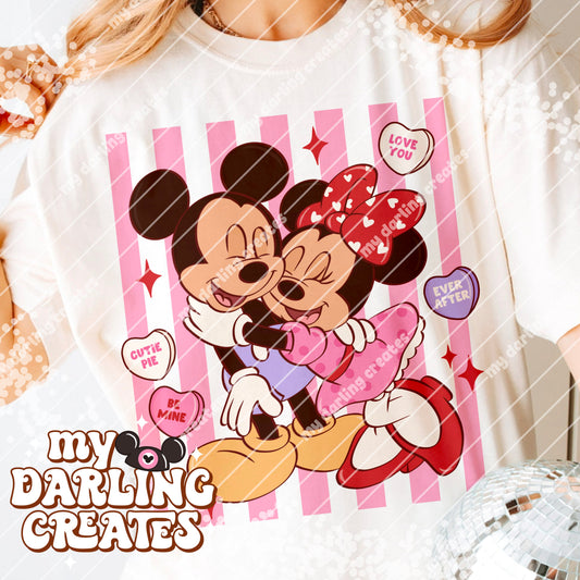 Love Day Mouse Stripes PNG
