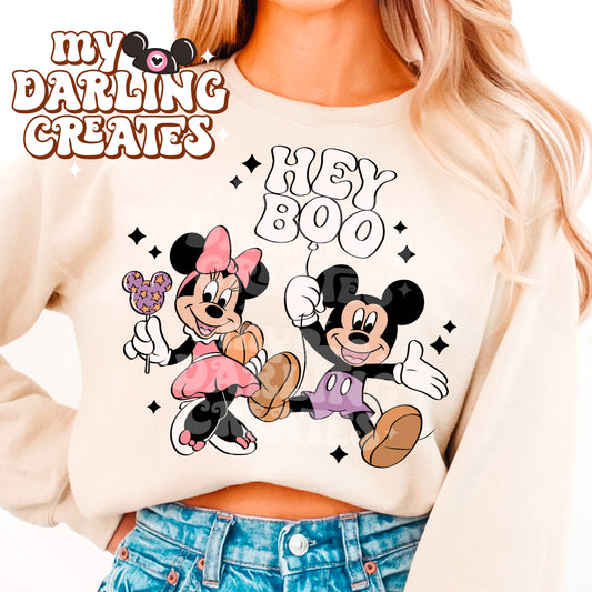 Hey Boo Pink PNG