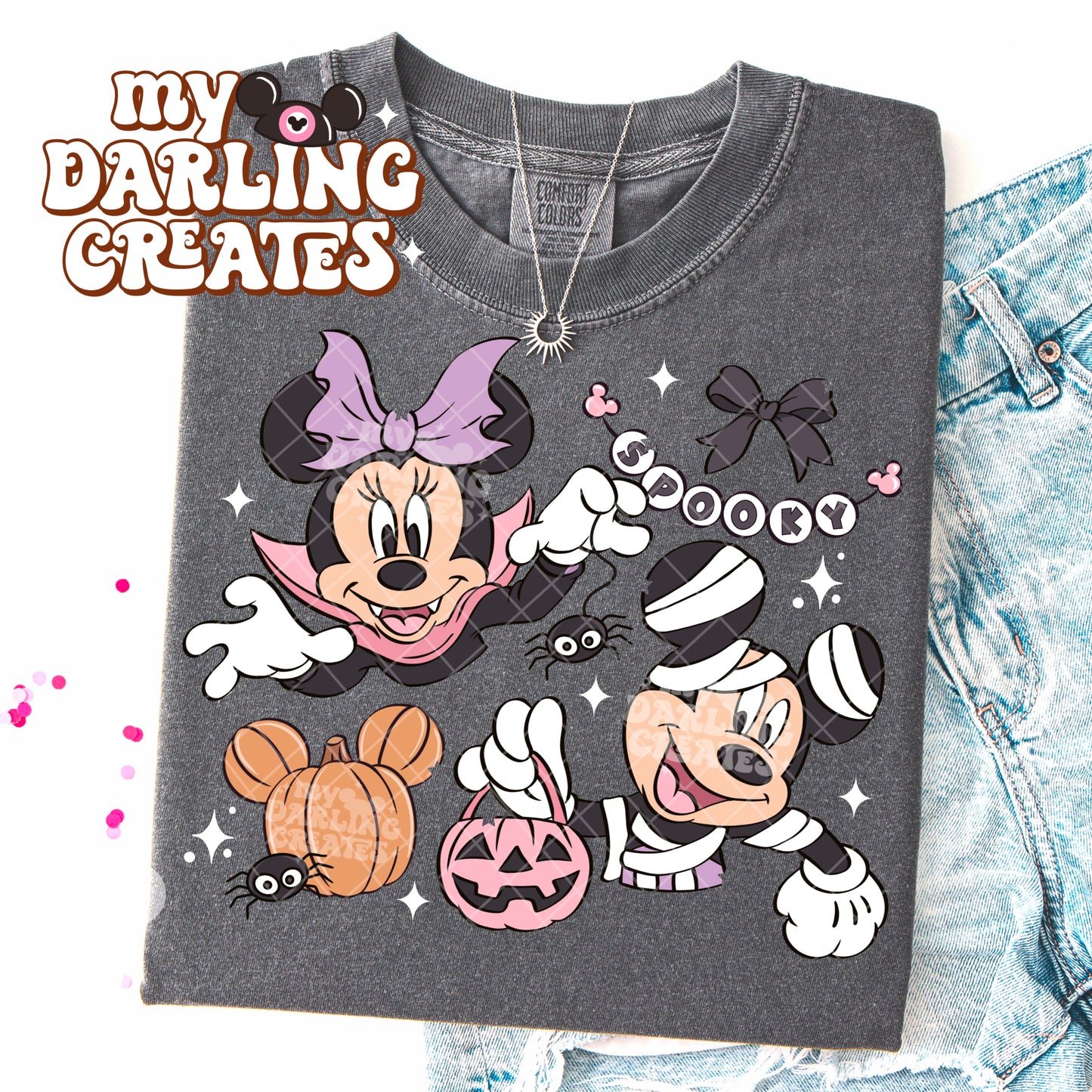Spooky Cute Mouse PNG