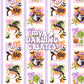 Stripe Spooky Coquette Sidekicks - Seamless File