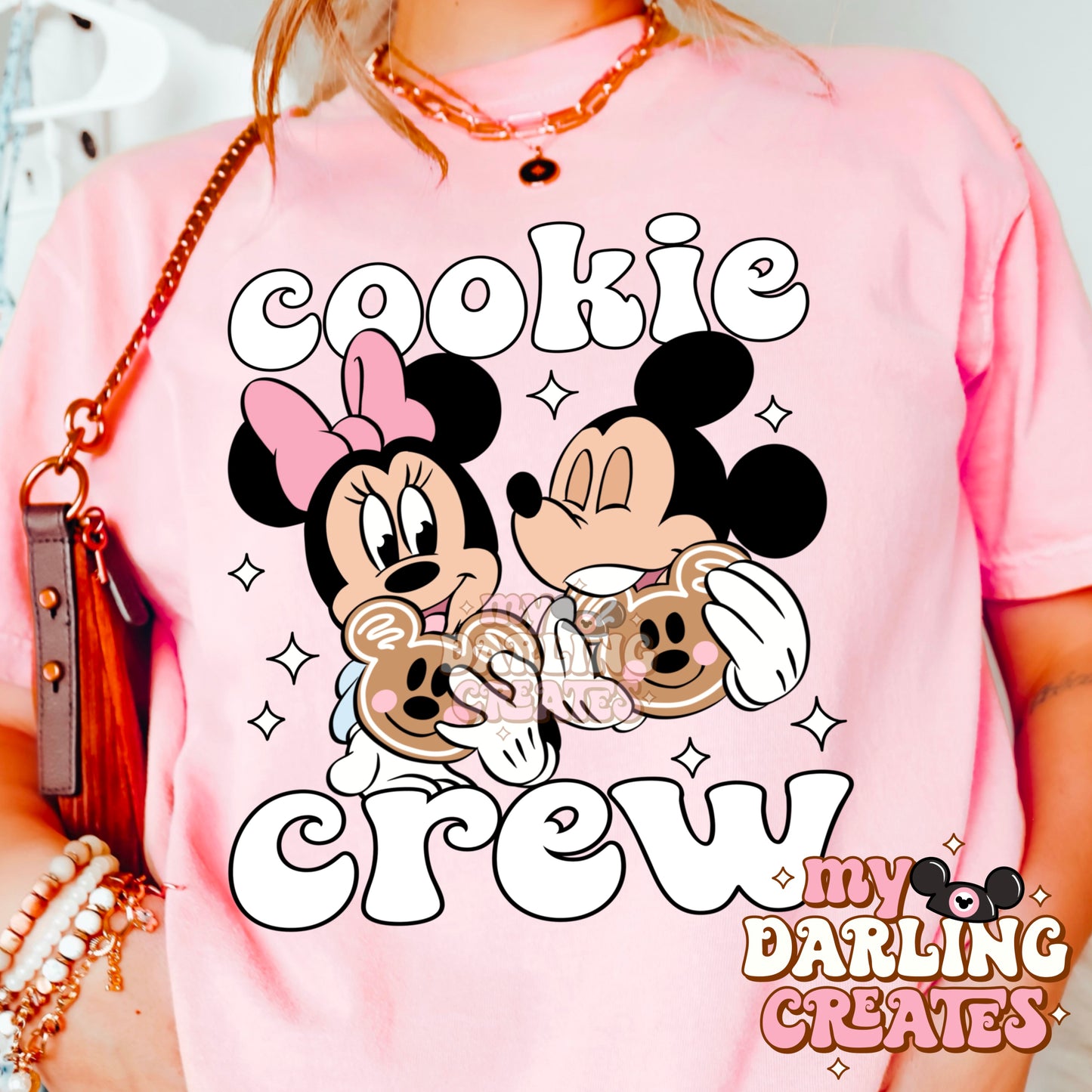 Cookie Crew with Text (3 Colors) PNG