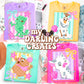 (5) Summer Coquette Friends V2 PNG - Includes Separates