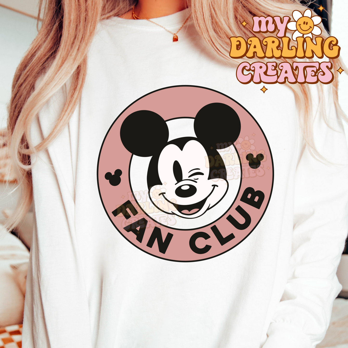 Pink Mouse Fan Club (2) PNG