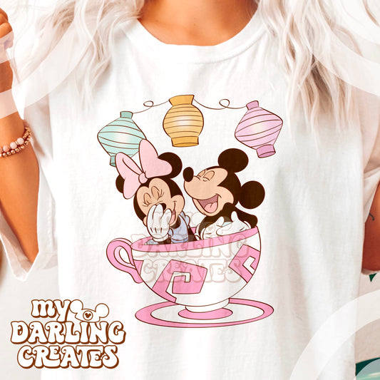Mouse Tea Cups (2) PNG