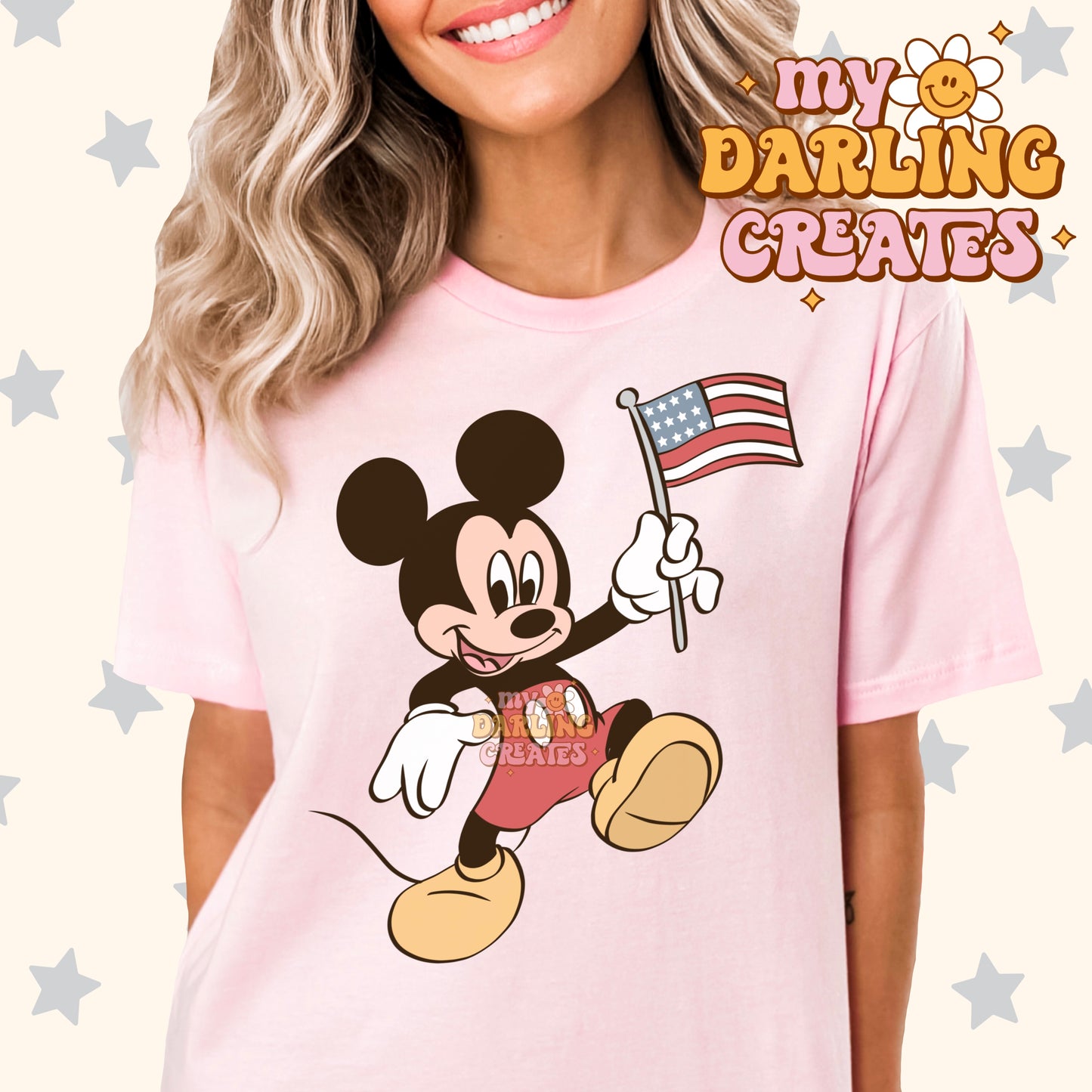 Fourth of July Mouse PNG