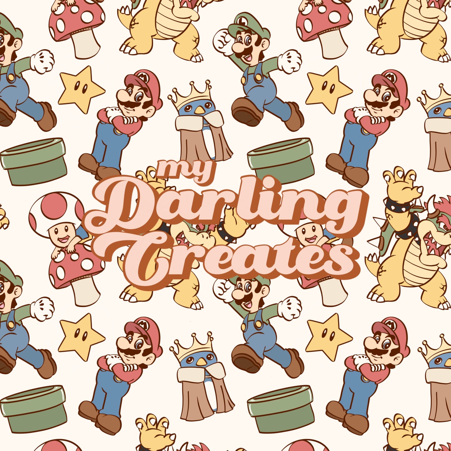 Here We Go! - Seamless Pattern
