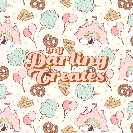 Day at the Circus - Seamless Pattern