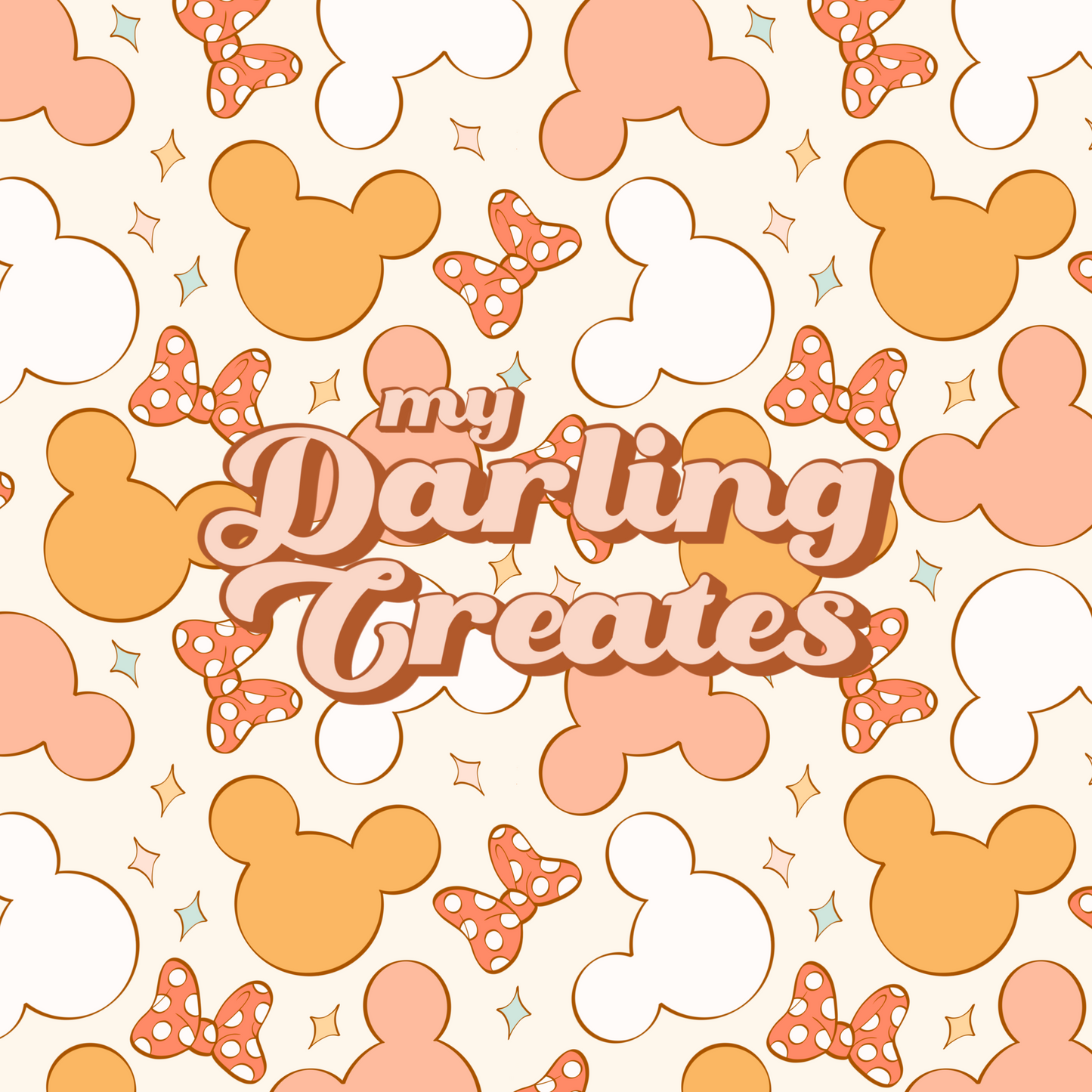 Magical Ears & Bows - Seamless Pattern